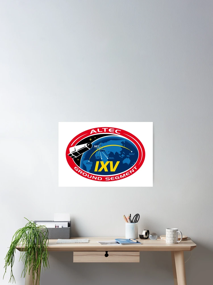 Thumbnail 2 of 3, Poster, ESA' ALTEC Program Logo designed and sold by Nikki SpaceStuffPlus.