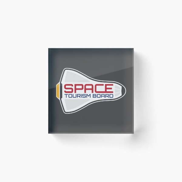 Item preview, Space Tourism Board Emblem designed and sold by Astrocrafts.