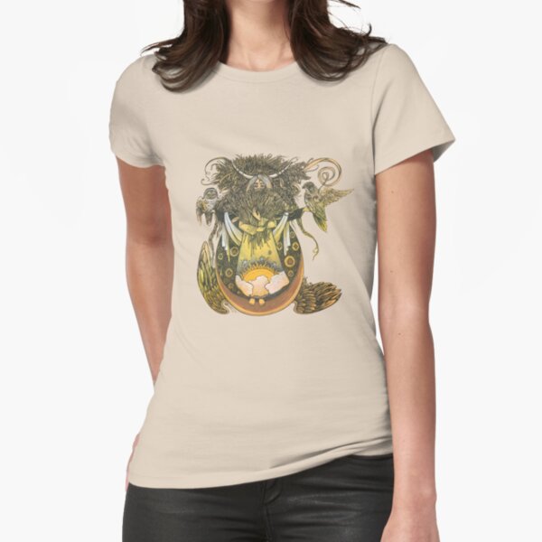 Wheat Fitted T-Shirt