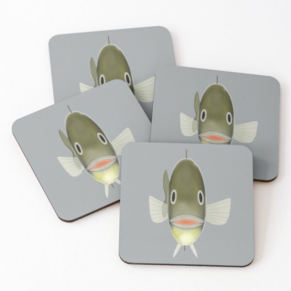 Item preview, Generic Happy Fish - Fish Head designed and sold by fishfolkart.