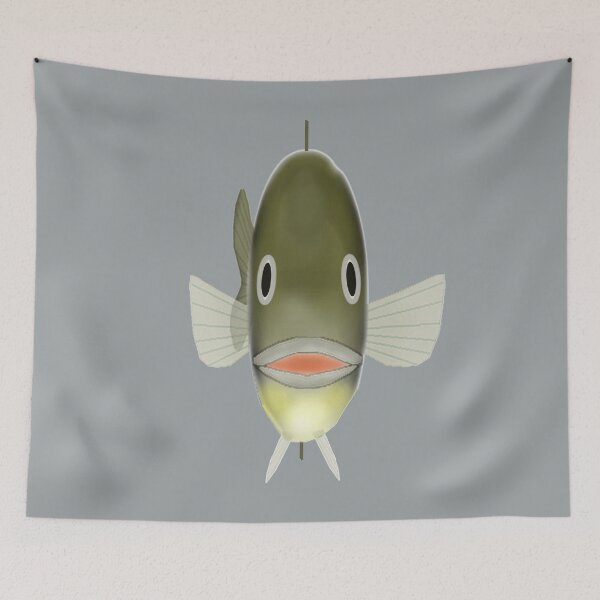 Item preview, Generic Happy Fish - Fish Head designed and sold by fishfolkart.
