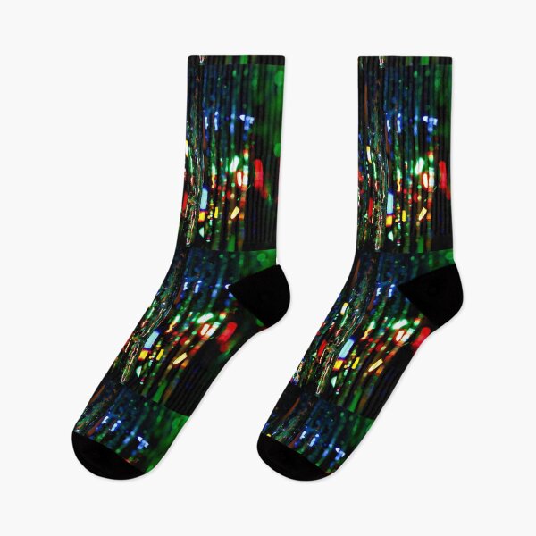 Item preview, Christmas Icicles, Holiday Colors, Winter Lights, Distorted Abstract Colors designed and sold by LCAppling.