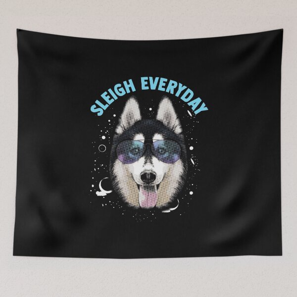 Item preview, Husky Dog Says: Sleight Every Day designed and sold by friendlyspoon.
