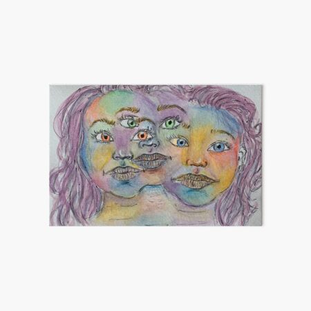 Multiple Faces Wall Art Redbubble