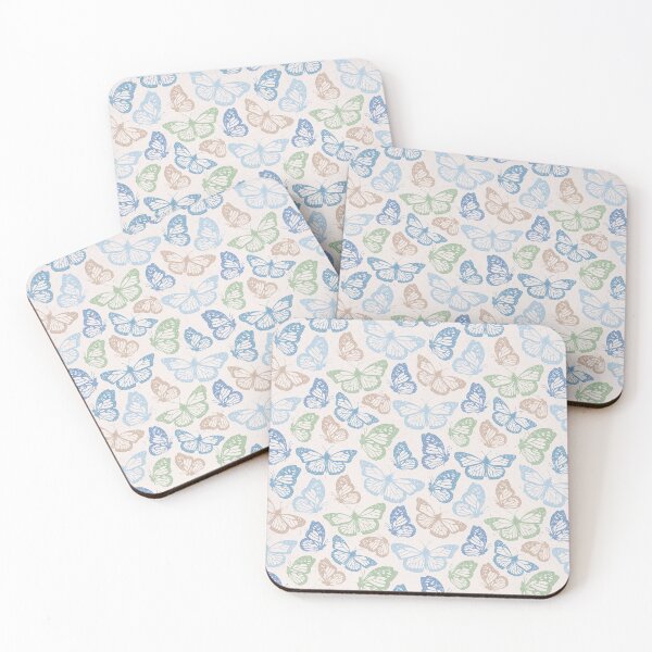 Item preview, Blue Butterfly Pattern designed and sold by Lauren Ullrich.