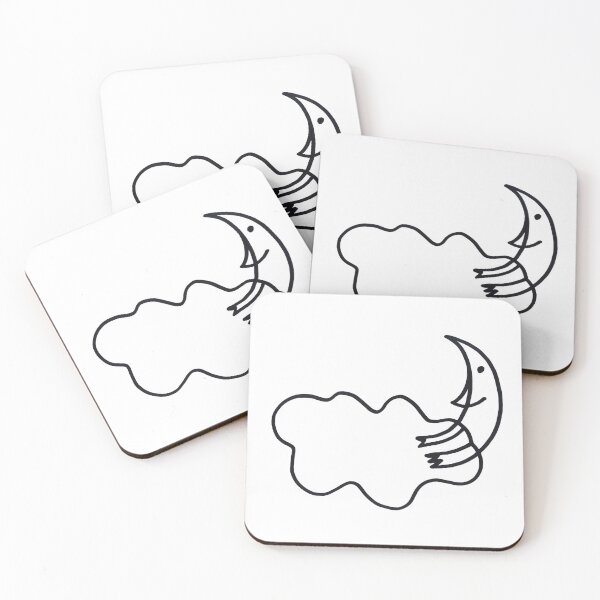 Item preview, Smiling Moon With Cloud Cover designed and sold by Istvan Ocztos.