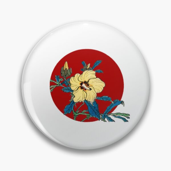 Item preview, Japanese Flag - Hibiscus designed and sold by weavernap.