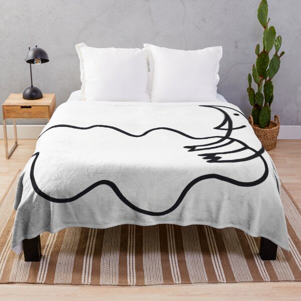 Item preview, Smiling Moon With Cloud Cover designed and sold by Istvan Ocztos.
