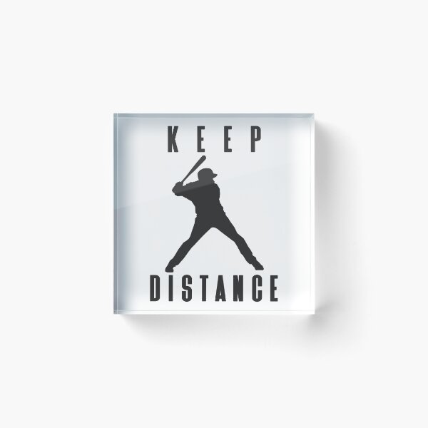 Item preview, KEEP DISTANCE Baseball Player designed and sold by Eli Printberg.