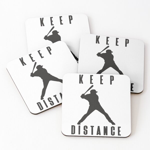 Item preview, KEEP DISTANCE Baseball Player designed and sold by Eli Printberg.