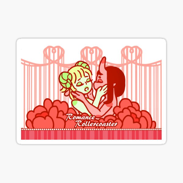 Romance Rollercoaster Sticker