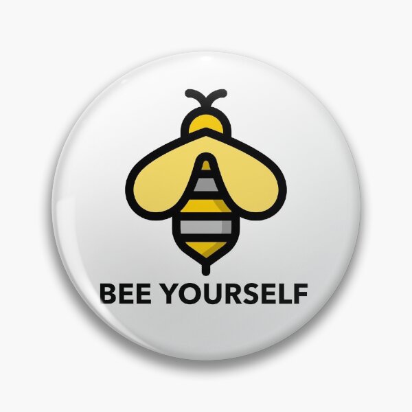 Item preview, Bee Yourself Motivational quote designed and sold by TamGustam.