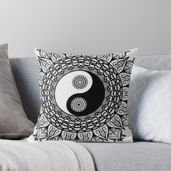 Item preview, Ying Yang Mandala designed and sold by SoloDesignArt.