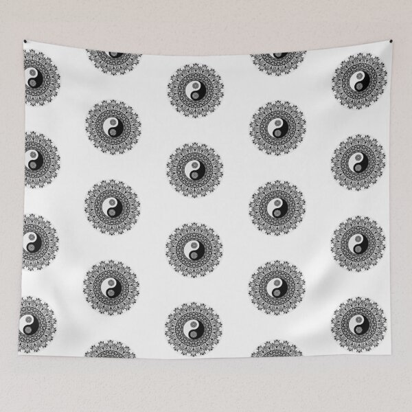 Item preview, Ying Yang Mandala designed and sold by SoloDesignArt.