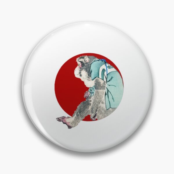 Item preview, Japanese Flag - Monkey designed and sold by weavernap.