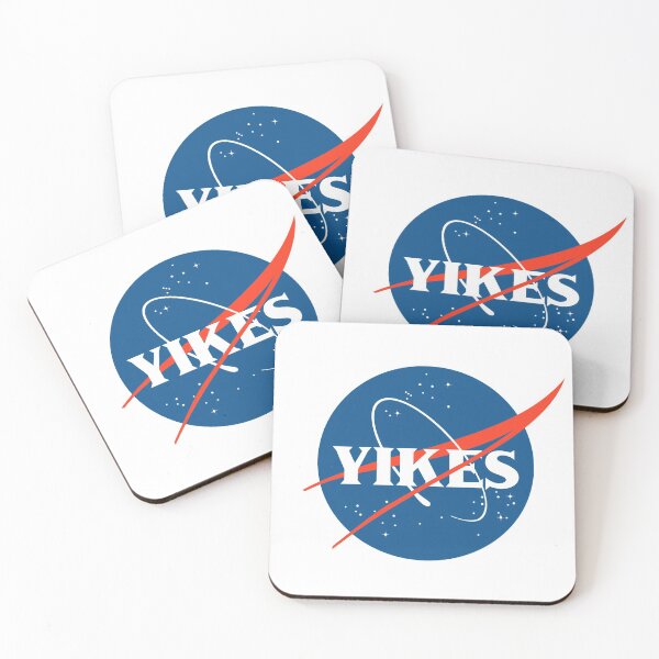 Item preview, yikes nasa logo designed and sold by inyourcar.