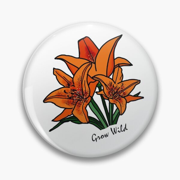 Item preview, Tiger Lilies - Grow Wild designed and sold by Sustainably Wylde.