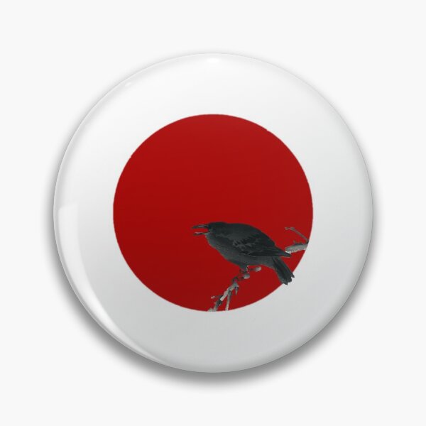 Item preview, Japanese Flag - Crow designed and sold by weavernap.