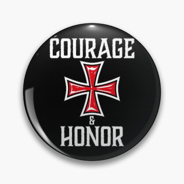 Item preview, 28 Courage and Honor Knights Templar Cross Knights Courage and Honor designed and sold by Margarita-Art.