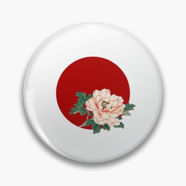 Item preview, Japanese Flag - Pink Rose designed and sold by weavernap.