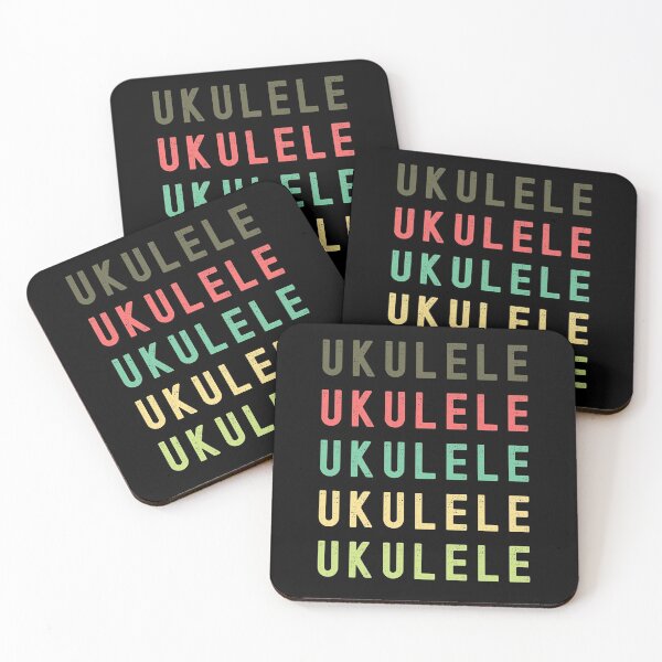 Item preview, Ukulele Retro Pastelle Uke designed and sold by PayoutStream.
