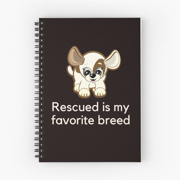 Item preview, Rescued is my favourite breed designed and sold by TheWhiteRhyno.