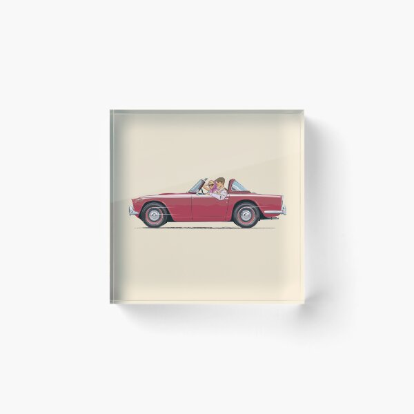 Item preview, Damson coloured TR4a with Surrey Top designed and sold by Bigs66.