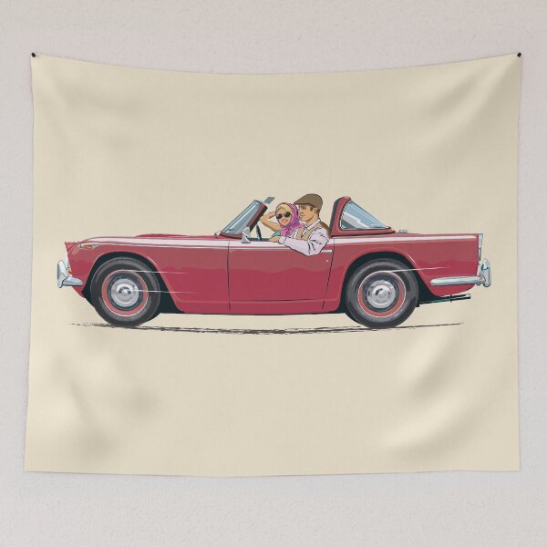 Item preview, Damson coloured TR4a with Surrey Top designed and sold by Bigs66.