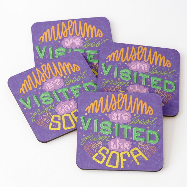 Item preview, Museums are best visited from the sofa designed and sold by MarinaGreen.