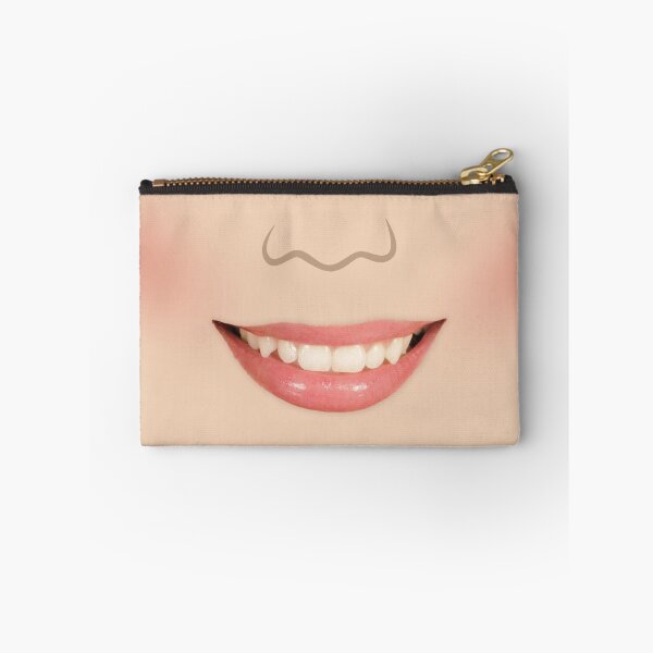 Aperçu de l'œuvre Lèvres rouges clair de belle femme de race blanche, rougir et sourire à pleines dents créée et vendue par BigAl3D.