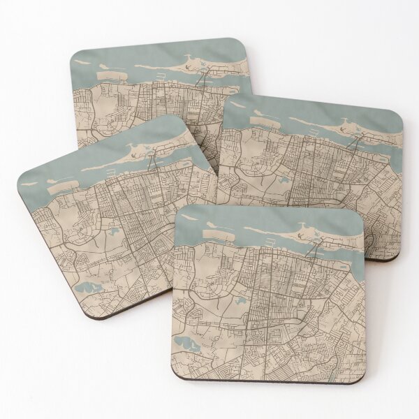 Item preview, Nassau Sepia Map designed and sold by CPTVDesign.
