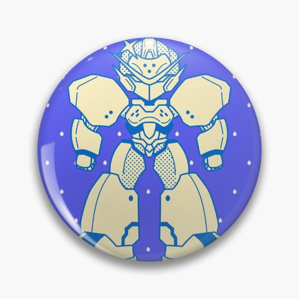 Item preview, Retro Anime Style Mech Warrior designed and sold by SoloDesignArt.
