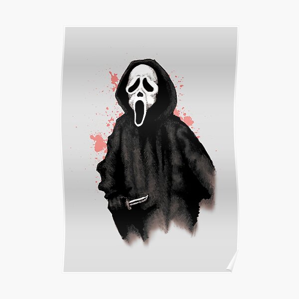 Ghost Face Poster