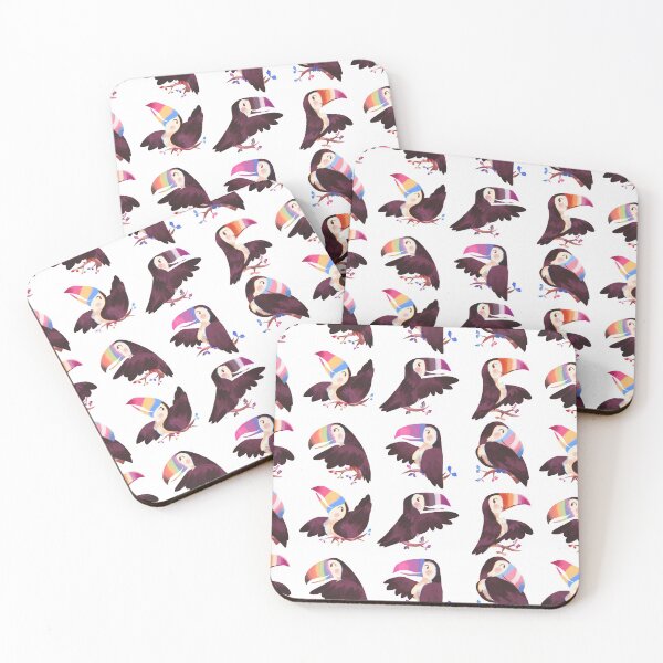 Item preview, LGBT-Toucans designed and sold by Honey Dotes.