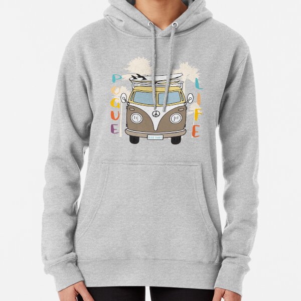Pogue life Outer Banks clipart, bancos externos png, Pogue life png, Outer Banks retro van Sudadera con capucha