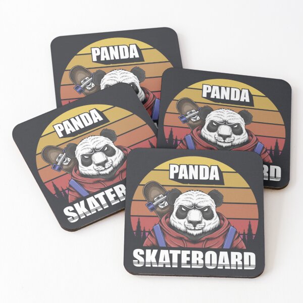 Item preview, panda-skateboard designed and sold by 22529.