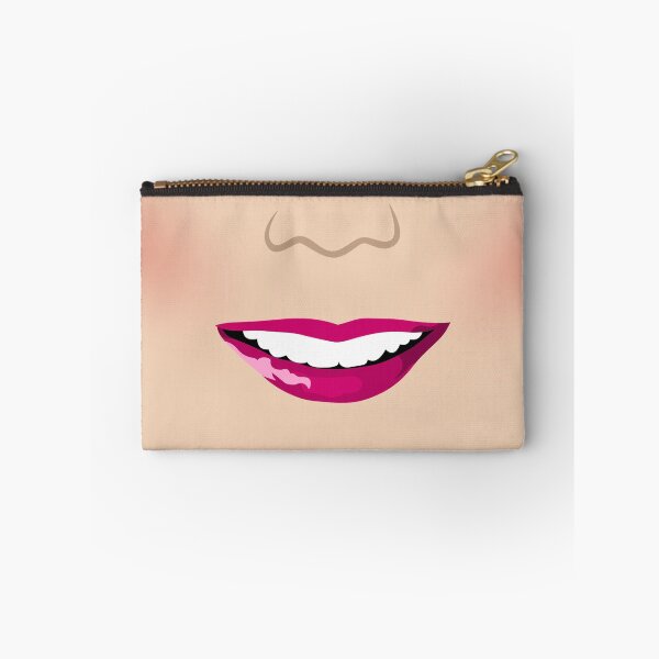 Item preview, Illustration of Beautiful Caucasian Woman's Fuchsia Lips, Blush and Smile designed and sold by BigAl3D.