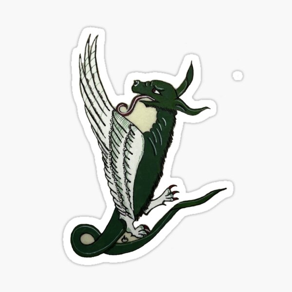 Cleaning My Wings Sticker