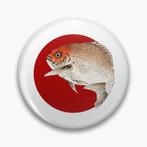 Item preview, Japanese Flag - Red Sea Bream designed and sold by weavernap.