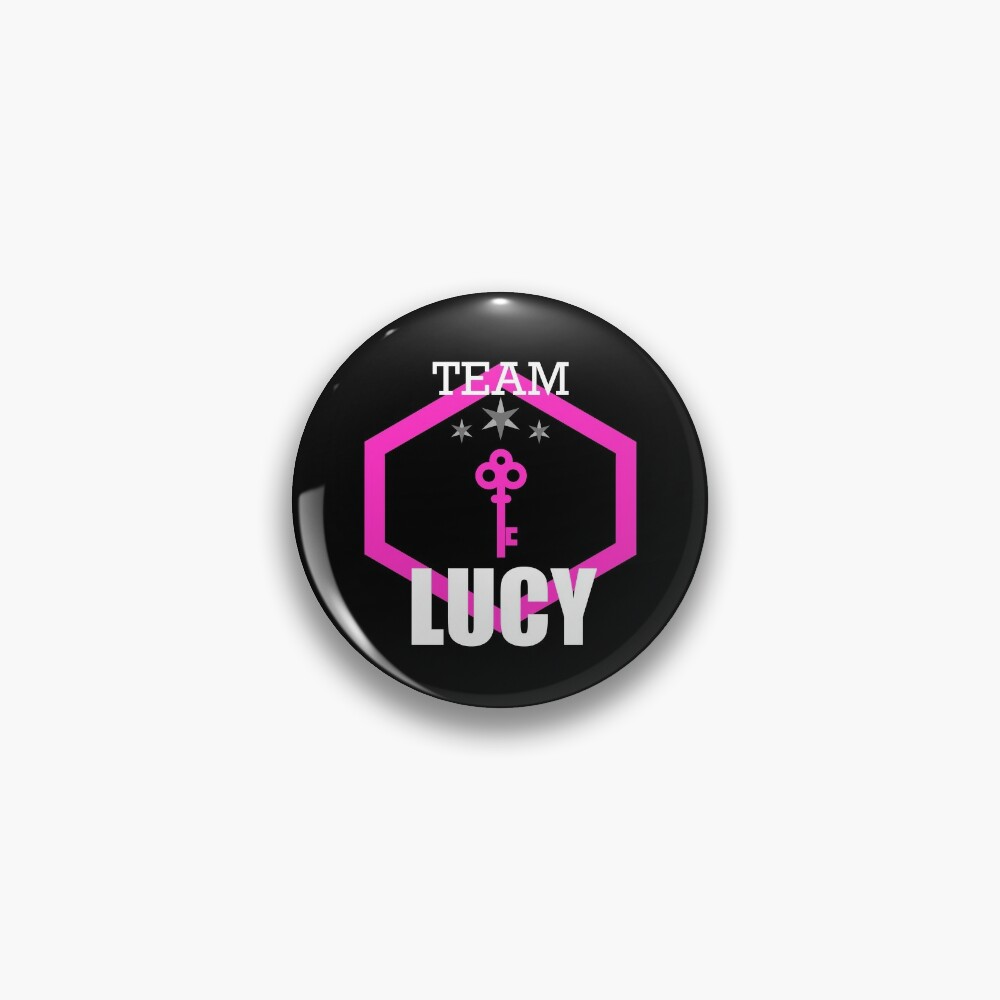 Lucy Zodiac Pink Fairy Tail Anime Emblem Pin By Greyeyedmage Redbubble