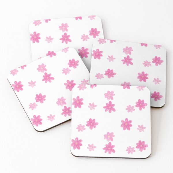 Item preview, dainty pink flowers  designed and sold by nikkifrieder.