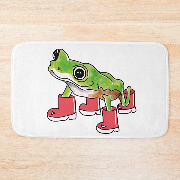 Item preview, Frog in wellies designed and sold by KitCatCards.