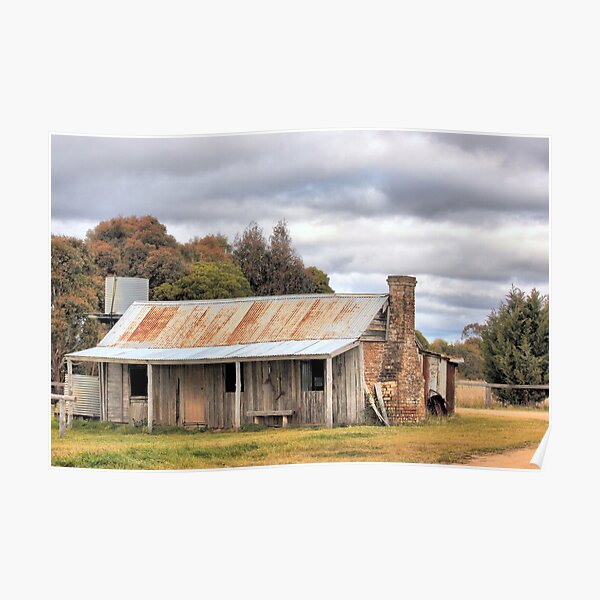 Old Homestead Bungendore NSW Poster