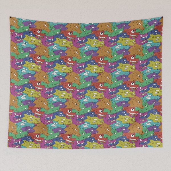 Item preview, Colorful Monster Pattern designed and sold by DraconicDesigns.