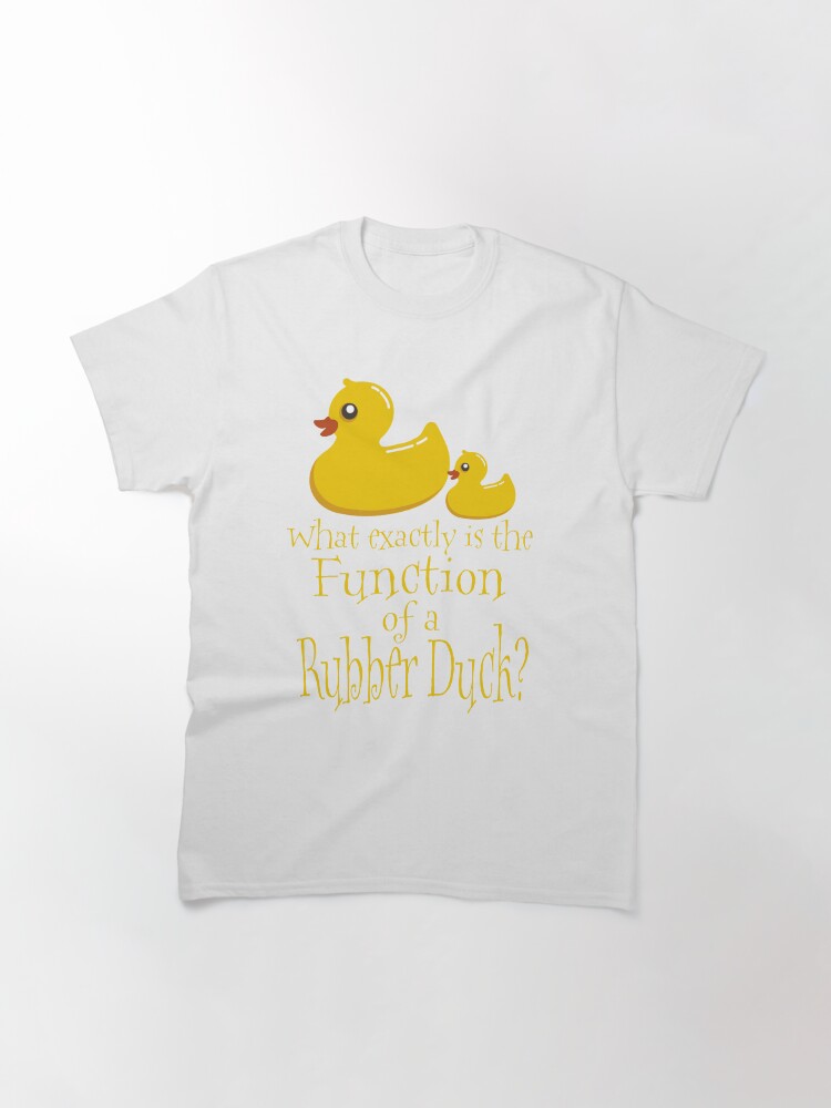 "Rubber Ducky" Tshirt by mclaurin612 Redbubble