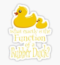Rubber Ducky Sticker