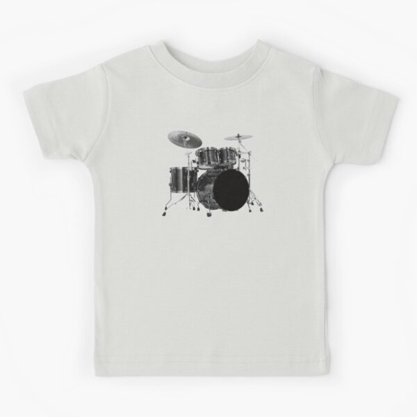 Black drums Kids T-Shirt
