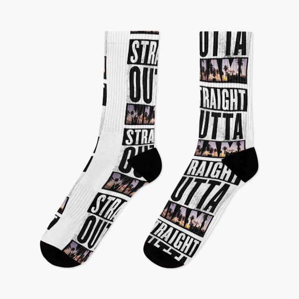 Item preview, Straight Outta Miami designed and sold by T-shirt-Designs.