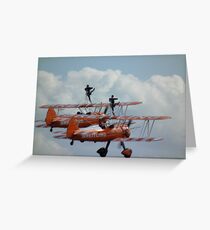 Wingwalking Greeting Card