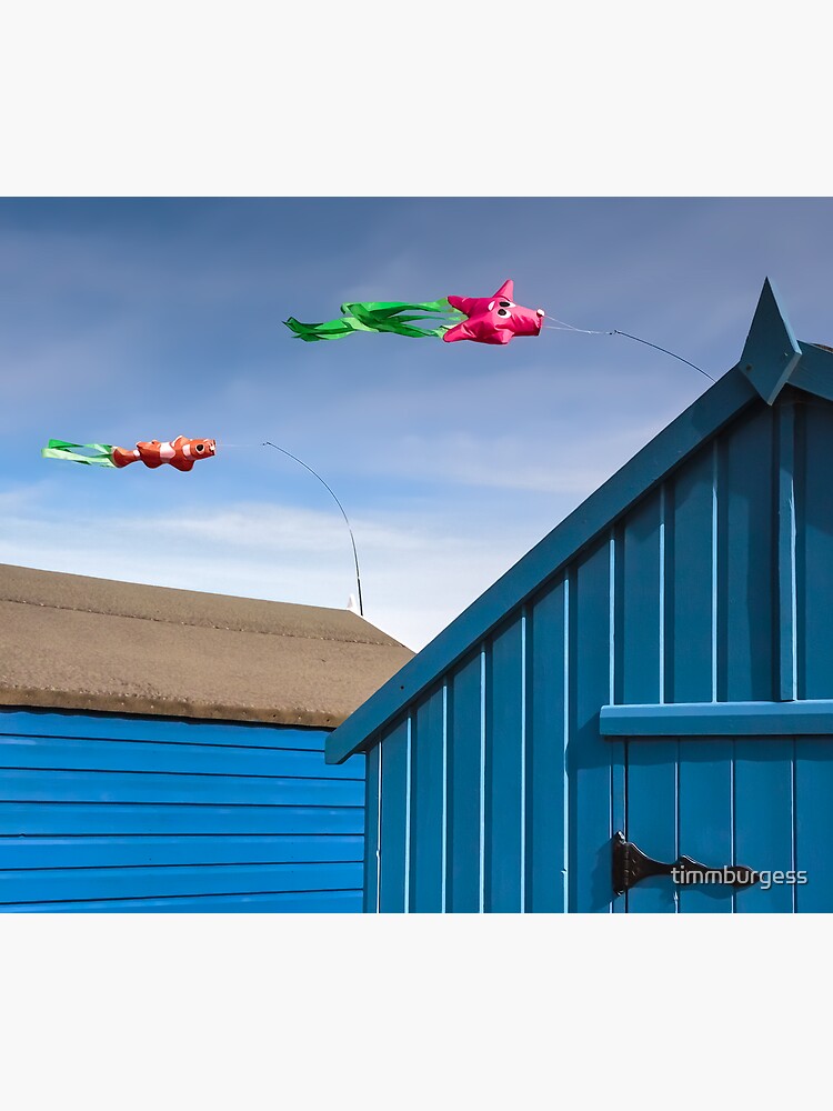 Windsocks and Beach huts by timmburgess